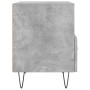 Concrete gray engineered wood bedside table 40x35x47.5 cm by vidaXL, Nightstands - Ref: Foro24-827428, Price: 42,30 €, Discou...