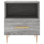 Mesitas noche 2 uds madera ingeniería gris Sonoma 40x35x47,5 cm de vidaXL, Mesitas de noche - Ref: Foro24-827417, Precio: 71,...