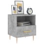 Concrete gray engineered wood bedside table 40x35x47.5 cm by vidaXL, Nightstands - Ref: Foro24-827412, Price: 40,31 €, Discou...