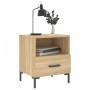 Mesita noche 2 uds madera ingeniería roble Sonoma 40x35x47,5 cm de vidaXL, Mesitas de noche - Ref: Foro24-827443, Precio: 63,...