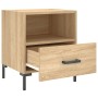 Mesita noche 2 uds madera ingeniería roble Sonoma 40x35x47,5 cm de vidaXL, Mesitas de noche - Ref: Foro24-827443, Precio: 64,...