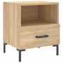 Mesita noche 2 uds madera ingeniería roble Sonoma 40x35x47,5 cm de vidaXL, Mesitas de noche - Ref: Foro24-827443, Precio: 64,...