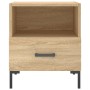 Mesita noche 2 uds madera ingeniería roble Sonoma 40x35x47,5 cm de vidaXL, Mesitas de noche - Ref: Foro24-827443, Precio: 64,...