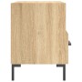 Mesita noche 2 uds madera ingeniería roble Sonoma 40x35x47,5 cm de vidaXL, Mesitas de noche - Ref: Foro24-827443, Precio: 64,...