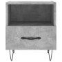 Nightstand 2 pcs concrete gray engineered wood 40x35x47.5cm by vidaXL, Nightstands - Ref: Foro24-827429, Price: 66,77 €, Disc...