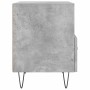 Mesita noche 2 uds madera ingeniería gris hormigón 40x35x47,5cm de vidaXL, Mesitas de noche - Ref: Foro24-827429, Precio: 66,...