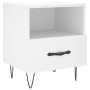 Nightstands 2 pcs engineered wood white 40x35x47.5 cm by vidaXL, Nightstands - Ref: Foro24-827421, Price: 68,87 €, Discount: %