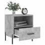 Concrete gray engineered wood bedside table 40x35x47.5 cm by vidaXL, Nightstands - Ref: Foro24-827460, Price: 44,95 €, Discou...