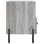 Mesita de noche madera de ingeniería gris Sonoma 40x35x47,5 cm de vidaXL, Mesitas de noche - Ref: Foro24-827464, Precio: 46,7...