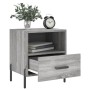 Bedside table in gray Sonoma engineered wood, 40x35x47.5 cm by vidaXL, Nightstands - Ref: Foro24-827464, Price: 46,78 €, Disc...