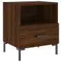 Mesita noche 2 uds madera ingeniería marrón roble 40x35x47,5 cm de vidaXL, Mesitas de noche - Ref: Foro24-827451, Precio: 59,...