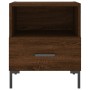 Mesita noche 2 uds madera ingeniería marrón roble 40x35x47,5 cm de vidaXL, Mesitas de noche - Ref: Foro24-827451, Precio: 59,...