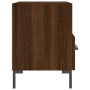 Mesita noche 2 uds madera ingeniería marrón roble 40x35x47,5 cm de vidaXL, Mesitas de noche - Ref: Foro24-827451, Precio: 59,...