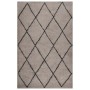 Alfombra de pelo largo beige y gris antracita 200x290 cm de vidaXL, Alfombras - Ref: Foro24-342156, Precio: 112,99 €, Descuen...