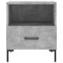 Bedside table 2 units in gray concrete engineered wood 40x35x47.5cm by vidaXL, Nightstands - Ref: Foro24-827445, Price: 78,05...