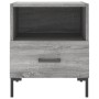 Concrete gray engineered wood bedside table 40x35x47.5 cm by vidaXL, Nightstands - Ref: Foro24-827444, Price: 44,53 €, Discou...