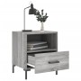 Nightstands 2 pcs Sonoma gray engineered wood 40x35x47.5 cm by vidaXL, Nightstands - Ref: Foro24-827449, Price: 59,59 €, Disc...