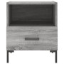 Mesitas noche 2 uds madera ingeniería gris Sonoma 40x35x47,5 cm de vidaXL, Mesitas de noche - Ref: Foro24-827449, Precio: 59,...