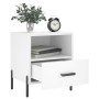 Bedside tables 2 units engineered wood white 40x35x47.5 cm by vidaXL, Nightstands - Ref: Foro24-827453, Price: 83,96 €, Disco...