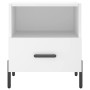 Bedside tables 2 units engineered wood white 40x35x47.5 cm by vidaXL, Nightstands - Ref: Foro24-827453, Price: 83,96 €, Disco...