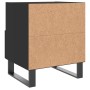 Mesita de noche madera de ingeniería negro 40x35x47,5 cm de vidaXL, Mesitas de noche - Ref: Foro24-827486, Precio: 59,39 €, D...