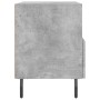 Concrete gray engineered wood bedside table 40x35x47.5 cm by vidaXL, Nightstands - Ref: Foro24-827476, Price: 35,99 €, Discou...