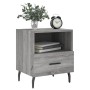 Concrete gray engineered wood bedside table 40x35x47.5 cm by vidaXL, Nightstands - Ref: Foro24-827476, Price: 35,99 €, Discou...