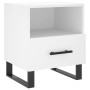 Bedside tables 2 units engineered wood white 40x35x47.5 cm by vidaXL, Nightstands - Ref: Foro24-827485, Price: 84,49 €, Disco...