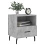 Mesita noche 2 uds madera ingeniería gris hormigón 40x35x47,5cm de vidaXL, Mesitas de noche - Ref: Foro24-827477, Precio: 76,...