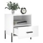 Nightstand 2 pcs glossy white engineered wood 40x35x47.5cm by vidaXL, Nightstands - Ref: Foro24-827457, Price: 88,94 €, Disco...