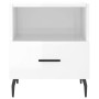 Nightstand 2 pcs glossy white engineered wood 40x35x47.5cm by vidaXL, Nightstands - Ref: Foro24-827473, Price: 84,99 €, Disco...