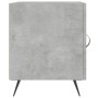 Bedside tables 2 units engineered wood gray concrete 40x40x50 cm by vidaXL, Nightstands - Ref: Foro24-827509, Price: 47,09 €,...