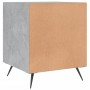 Bedside tables 2 units engineered wood gray concrete 40x40x50 cm by vidaXL, Nightstands - Ref: Foro24-827509, Price: 47,09 €,...