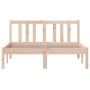 Solid wood bed frame 120x200 cm by vidaXL, Beds and slatted bases - Ref: Foro24-814879, Price: 97,82 €, Discount: %