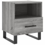 Mesitas noche 2 uds madera ingeniería gris Sonoma 40x35x47,5 cm de vidaXL, Mesitas de noche - Ref: Foro24-827497, Precio: 85,...