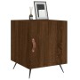 Nightstands 2 pcs oak brown engineered wood 40x40x50 cm by vidaXL, Nightstands - Ref: Foro24-827515, Price: 48,58 €, Discount: %