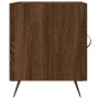 Nightstands 2 pcs oak brown engineered wood 40x40x50 cm by vidaXL, Nightstands - Ref: Foro24-827515, Price: 48,58 €, Discount: %