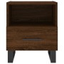 Nightstand 2 pcs oak brown engineered wood 40x35x47.5 cm by vidaXL, Nightstands - Ref: Foro24-827499, Price: 84,49 €, Discoun...