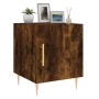 Engineered wood smoked oak bedside table 40x40x50 cm by vidaXL, Nightstands - Ref: Foro24-827542, Price: 27,15 €, Discount: %