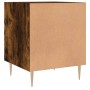 Engineered wood smoked oak bedside table 40x40x50 cm by vidaXL, Nightstands - Ref: Foro24-827542, Price: 27,15 €, Discount: %