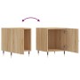 Nachttische 2 Stk. Holzwerkstoff Sonoma Eiche 40x40x50 cm von vidaXL, Nachttische - Ref: Foro24-827523, Preis: 61,29 €, Rabat...