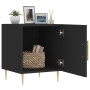 Nightstands 2 pcs engineered wood black 40x40x50 cm by vidaXL, Nightstands - Ref: Foro24-827535, Price: 64,34 €, Discount: %