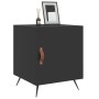 Nightstands 2 pcs engineered wood black 40x40x50 cm by vidaXL, Nightstands - Ref: Foro24-827503, Price: 65,99 €, Discount: %