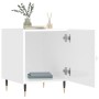 Bedside tables 2 units engineered wood glossy white 40x40x50 cm by vidaXL, Nightstands - Ref: Foro24-827521, Price: 67,23 €, ...