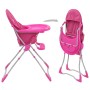 Rosa-weißer Babyhochstuhl von vidaXL, Stühle und Hochstühle für Kinder - Ref: Foro24-10183, Preis: 73,21 €, Rabatt: %