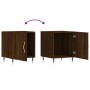 Nightstands 2 pcs oak brown engineered wood 40x40x50 cm by vidaXL, Nightstands - Ref: Foro24-827531, Price: 46,79 €, Discount: %