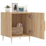 Sonoma oak engineered wood bedside table 40x40x50 cm by vidaXL, Nightstands - Ref: Foro24-827538, Price: 26,63 €, Discount: %