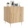 Sonoma oak engineered wood bedside table 40x40x50 cm by vidaXL, Nightstands - Ref: Foro24-827538, Price: 26,63 €, Discount: %