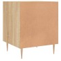 Sonoma oak engineered wood bedside table 40x40x50 cm by vidaXL, Nightstands - Ref: Foro24-827538, Price: 26,63 €, Discount: %