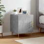 Engineered wood gray concrete bedside table 40x40x50 cm by vidaXL, Nightstands - Ref: Foro24-827540, Price: 36,71 €, Discount: %